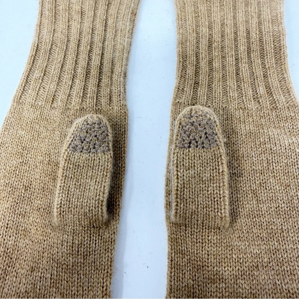 Alashan 100% Cashmere Texting Essential Glove Natural Tan One Size Fits Most